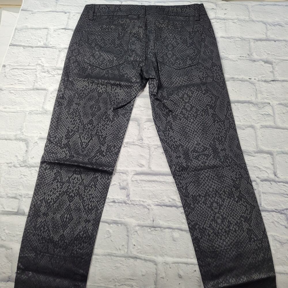 Celebrity Pink Original Denim Jeans Black Snakeskin Mobwife Print Skinny size 5 - Picture 2 of 16